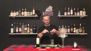 Le Barman Bruno  Comment préparer lAbsinthe  absinthe preparation [upl. by Hsirehc]