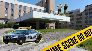 Exploring Abandoned Hospital  CHASED OUT BY COPS [upl. by Rubenstein226]