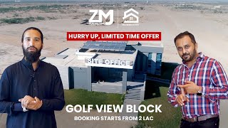 SHANGRILA CITY KARACHI NEW UPDATE 2022  GOLF VIEW BLOCK [upl. by Doralyn571]