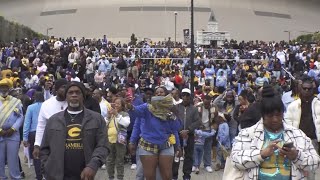 Bayou Classic Fan Fest brings out Grambling State and Southern University fans [upl. by Hartzel103]