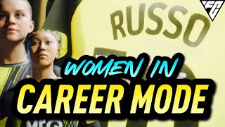 HOW TO USE WOMEN IN CAREER MODE FC 24 [upl. by Acilef]