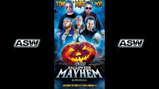 Halloween Mayhem Ddtrash w Glamorous Gary vs Headbanger Thrasher and Heath with ASW Tag Team Belts [upl. by Nommad862]