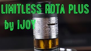 LIMITLESS RDTA PLUS by IJOY  Svapo Elite ITA [upl. by Lucier]