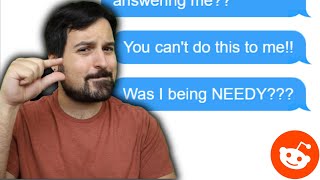 I Stalked My EX Boyfriend  Therapist Reacts To Reddit [upl. by Boehike]