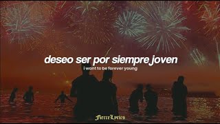 David Guetta Alphaville amp Ava Max  Forever Young  español  lyrics [upl. by Guerra]