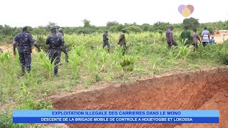 miotvbenin4310Exploitation illégale des carrières dans le Monodescente de BMC à Gbéguido et Drè [upl. by Seline796]