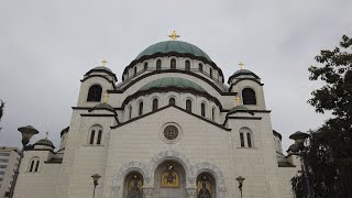 Aziz Sava Kilisesi The Church of Saint Sava  Храм Светог Саве Belgrad [upl. by Anitreb290]