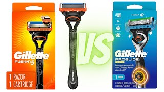 Gillette Proglide Power Vs Fusion 5  Secret To Choosing The Right One  Live Test Results [upl. by Romelle]