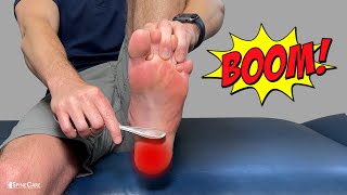 How to Relieve HEEL PAIN in Seconds [upl. by Ahsima320]