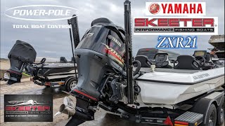 【SKEETER ZXR21】艇庫保管プレミアムバスボートで最高速チャレンジしてきた [upl. by Lraed]