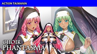 Action Taimanin アクション対魔忍 Bond Scene Choir Phantasma English [upl. by Eemla]