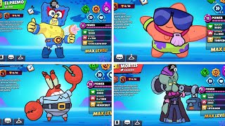 Every Brawl Stars Spongebob Skin   Brawl Stars  NEW SKIN  PATRICK MR KRABSSQUIDWARDPLANKTON [upl. by Viscardi]