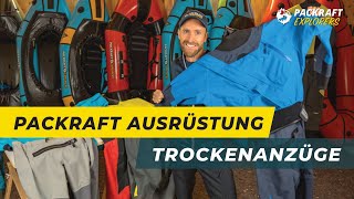 Packraft Tutorial  Trockenanzug kaufen  Auf diese Details musst du achten 2022 [upl. by Orgalim547]