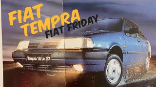 Fiat Tempra 1990 Brochure review for Fiat Friday [upl. by Alyse]