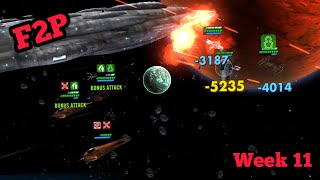 SWGOH F2P Journey to level 85  Week 11 Update and Progress [upl. by Nuahsad]