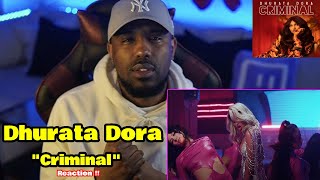 Dhurata Dora  Criminal Official Video Reaction 🐐🍿 HoodieQReacts dhuratadora [upl. by Rance]