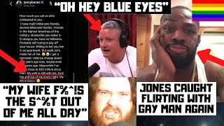 Jon Jones EXPOSED Again Admits To Being PEGGED By Wife quotHey Blue Eyesquot Meltdown PART 3 [upl. by Swehttam140]