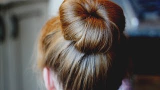 Tutoriel Coiffure n°1  Astuces chignon bun SANS donut [upl. by Eissat]