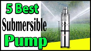 TOP 5 Best Submersible Pump Review 2025 [upl. by Ramel]