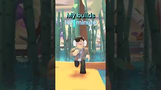 My builds in one minute adoptme [upl. by Enelcaj]