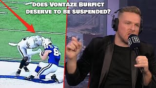 Should Vontaze Burfict Ever Play Again [upl. by Draneb463]