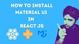 How to Install Material UI in React [upl. by Remington]