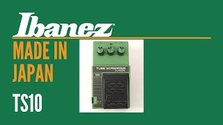 Vintage Ibanez Tube Screamer TS10 Classic Overdrive Japan Demo Test  JOHN MAYER SRV Pedal 🎸 [upl. by Nafets]