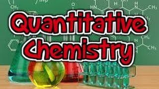 Quantitative ChemistryExplained schoolosophy [upl. by Natanhoj]