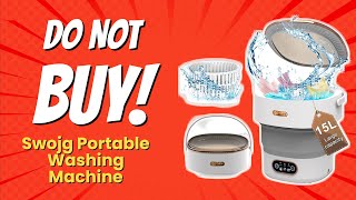 Swojg Portable Washing Machine 🤔  10 Reasons NOT to Buy [upl. by Huei]