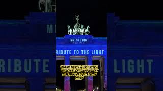 “Brandenburger Tor Through the Ages  Light Show History at Festival oLights Berlin 2024” [upl. by Norling]