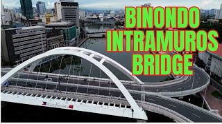 Ride to Binondo Intramuros Bridge and Pasig River Esplanade Phase 1C [upl. by Sindee]