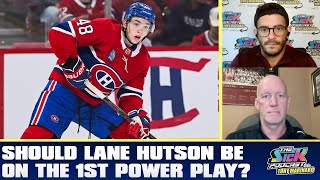 Should Lane Hutson Be On The 1st Power Play  The Sick Podcast with Tony Marinaro October 11 2024 [upl. by Snodgrass458]