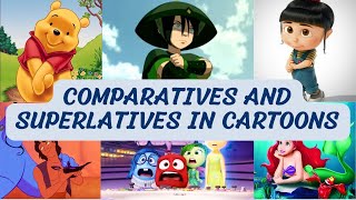 LearnEnglish Comparatives and Superlatives in Cartoons  Aprenda inglês com Desenhos Intermediate [upl. by Koby]