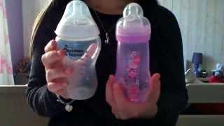 Mon avis sur biberons MAM vs tommee tippee [upl. by Arved192]