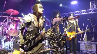 KISSIN TIME KISS Tributeband  Shout it out loud LIVE  Burghof Hühnerstall Frankfurt 140924 [upl. by Hamimej]