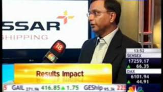 A R Ramakrishnan MD Essar Shipping chats with CNBC TV 18 [upl. by Knudson]