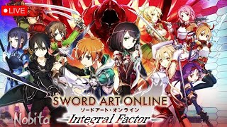 Sword Art Online Integral Factor  MMORPG  Gameplay  Live 🔴  No voice [upl. by Hobard]