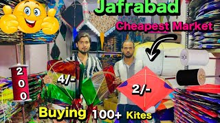 100 kites leli aj bhi😍  wholesale kite market  cheapest kite market in Delhi 6 [upl. by Tonneson450]