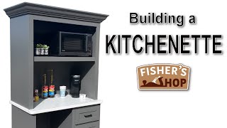 Woodworking Building A Kitchenette [upl. by Suzan]