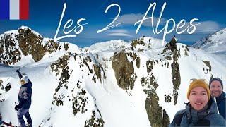 Les 2 Alpes in less than 4 minutes  French Alps [upl. by Ahseinek]