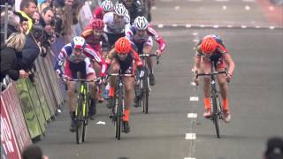 Interview Wout Van Aert en Tim Merlier Azencross Loenhout bpost bank trofee [upl. by Ragen]