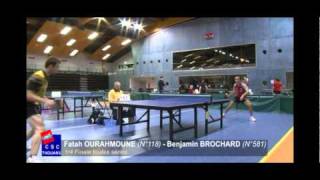 Tournoi national de tennis de table Thouars 2010  part 1 [upl. by Nednyl]