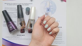 Probando el Novedoso Endurecedor de Uñas 💅 Sin Formaldehído de Química Alemana Ya lo probaron 🤔 [upl. by Nahseez]