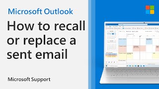 How to recall an email in Outlook  Microsoft [upl. by Betthel]