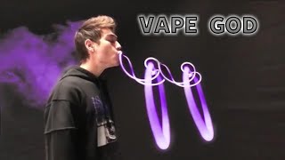 VAPE GOD  AUSTIN LAWRENCE  VAPE TRICKS COMPILATION  LIGMA ARMY [upl. by Ethyl]