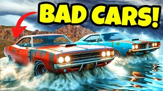 Upgrading TERRIBLE MUSCLE CARS to Escape a Flood in BeamNG Drive Mods [upl. by Nwahser198]