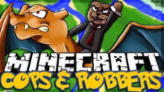 Minecraft PIXELMON Modded Cops and Robbers REVISITED  JeromeASF [upl. by Nanreit]