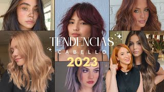 COLORES DE CABELLO QUE DEBES TENER ESTE 2023✨ TINTES INCLUIDOS [upl. by Lokkin]