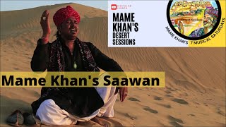 Saawan  Mame Khan  Official Music Video  Rajasthani Folk Song 2021 [upl. by Juster229]