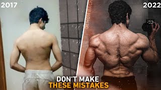 5 BACK Training Mistakes I Made As A Beginner [upl. by Aiyt]